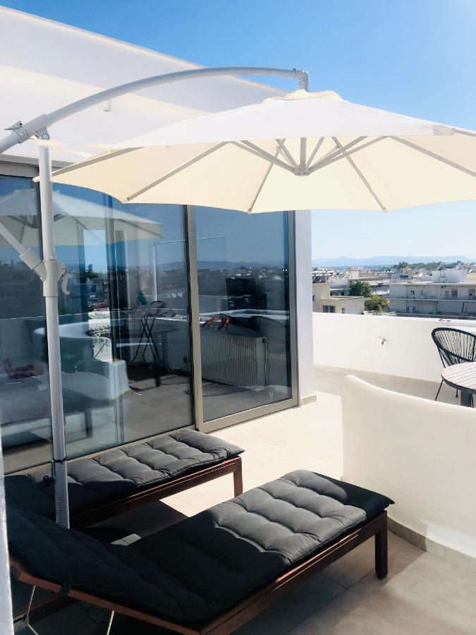 Amazing Suite At Glyfada With Sea View & Jacuzzi Atenas Exterior foto