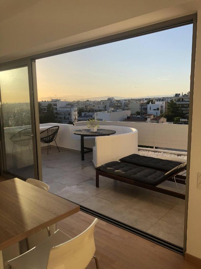 Amazing Suite At Glyfada With Sea View & Jacuzzi Atenas Exterior foto