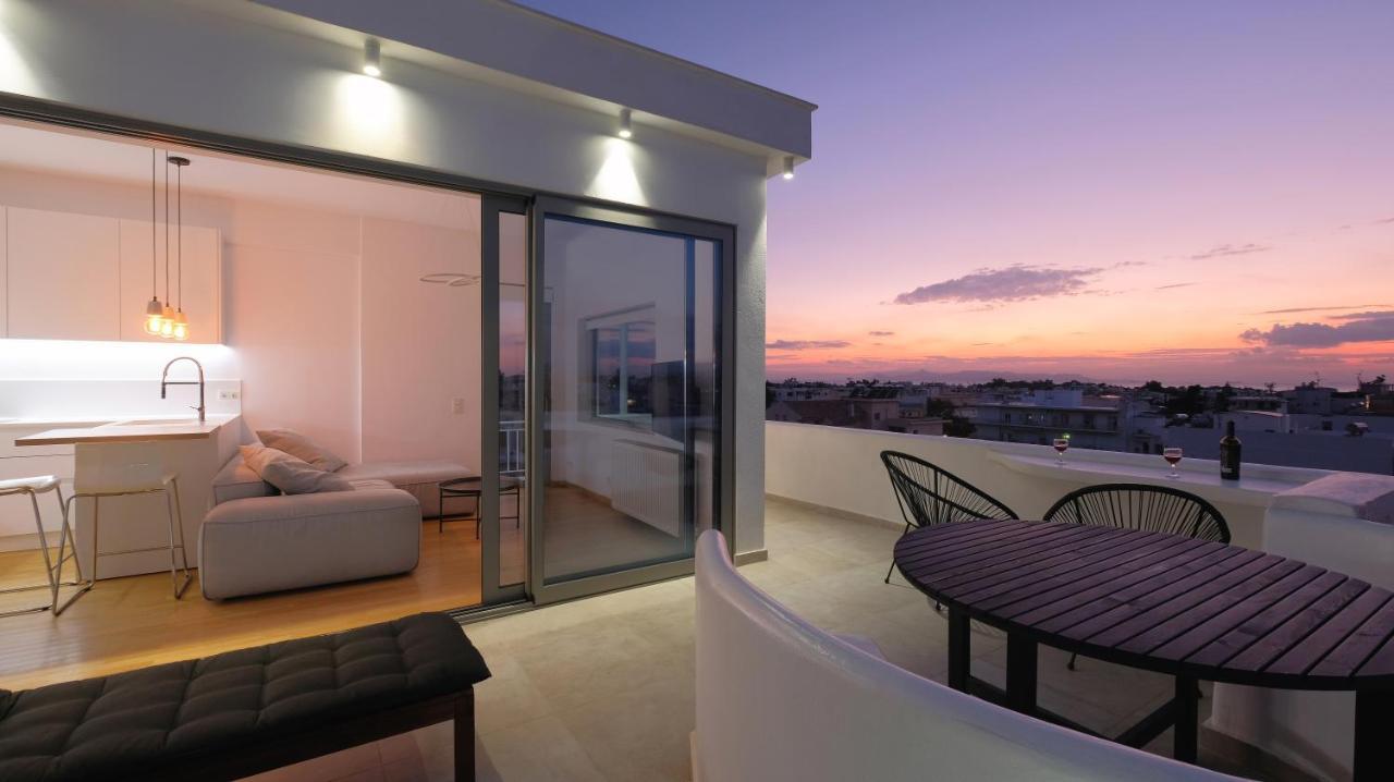 Amazing Suite At Glyfada With Sea View & Jacuzzi Atenas Exterior foto