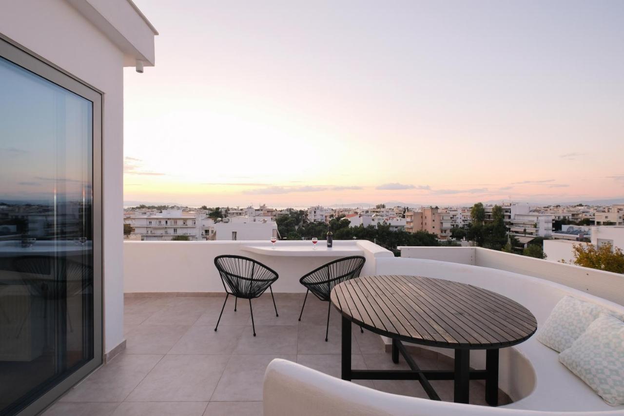 Amazing Suite At Glyfada With Sea View & Jacuzzi Atenas Exterior foto